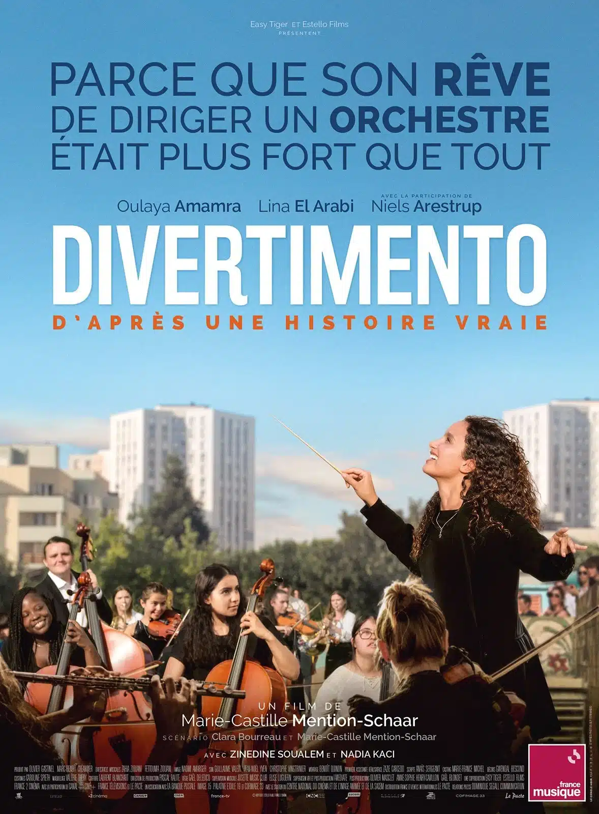 Projection en plein air : Divertimento