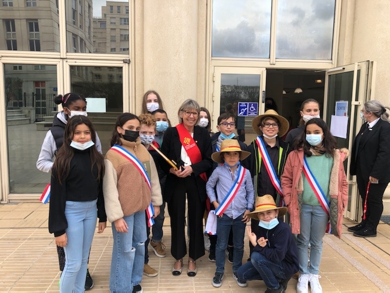 Conseil municipal des enfants : des visites officielles à Montpellier