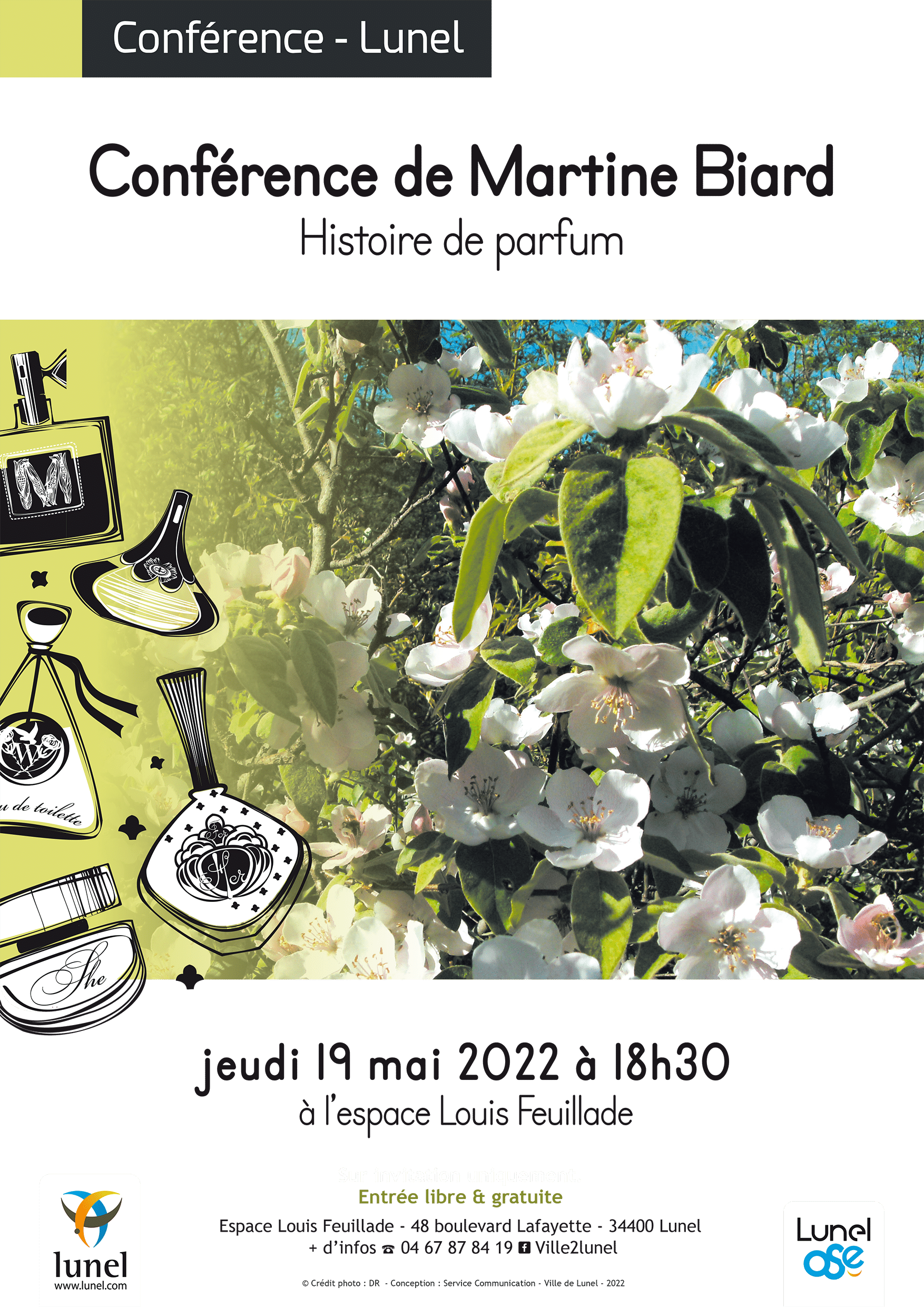 Conference Histoire des parfums -19 mai 22 Conference Histoire des parfums -19 mai 22
