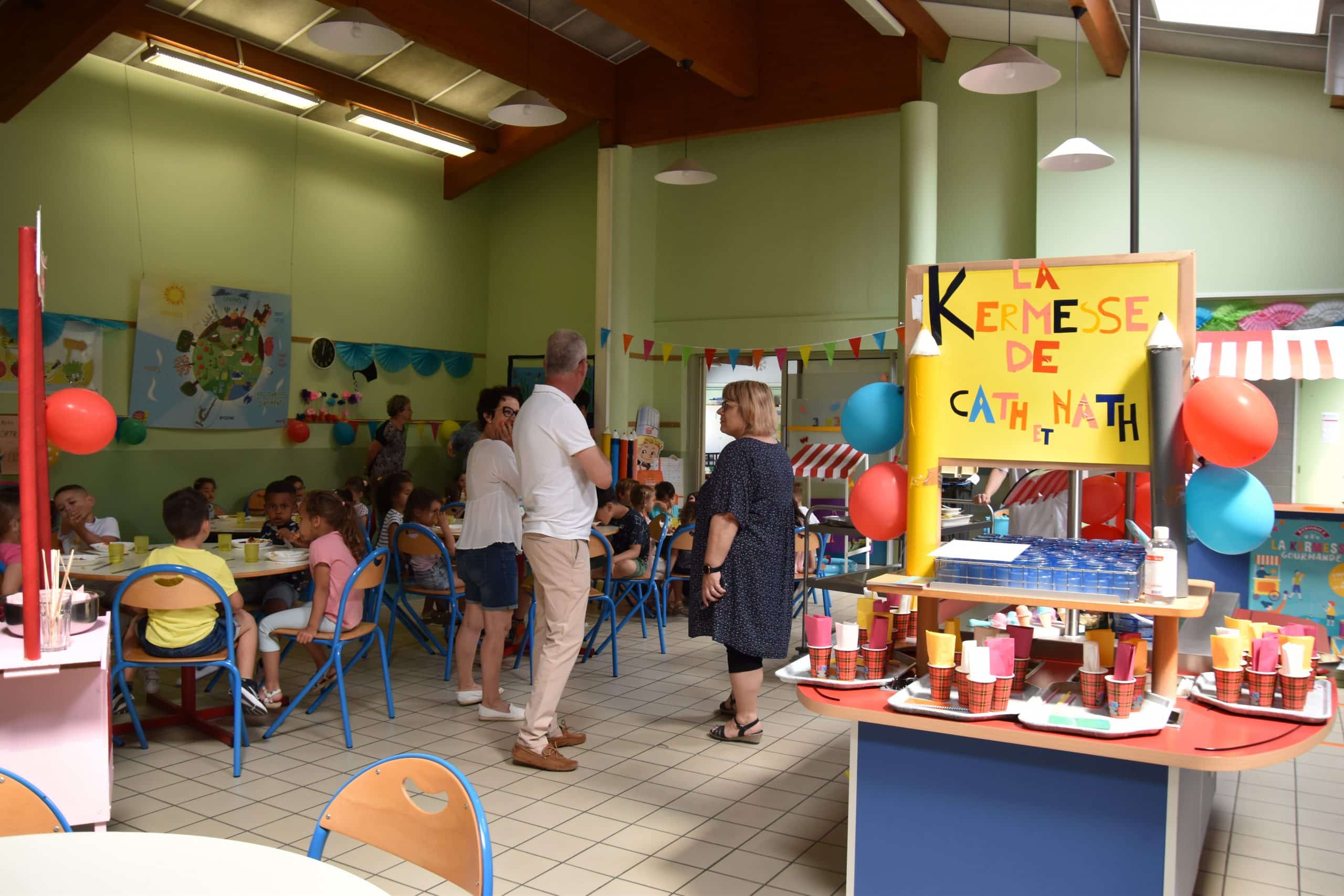 Une ambiance Kermesse dans les restaurants scolaires de la Ville