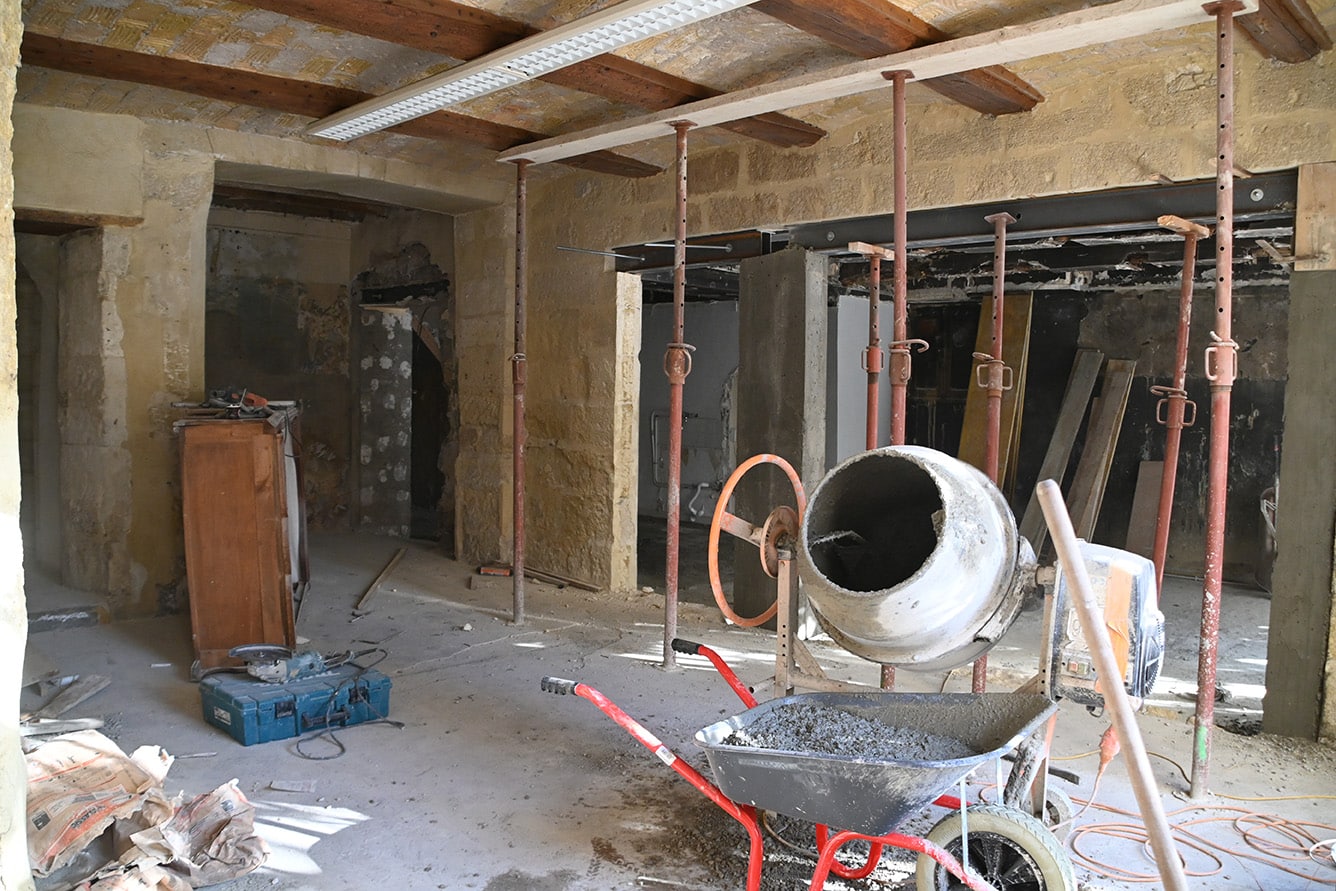 Des travaux pour accueillir de nouveaux commerces