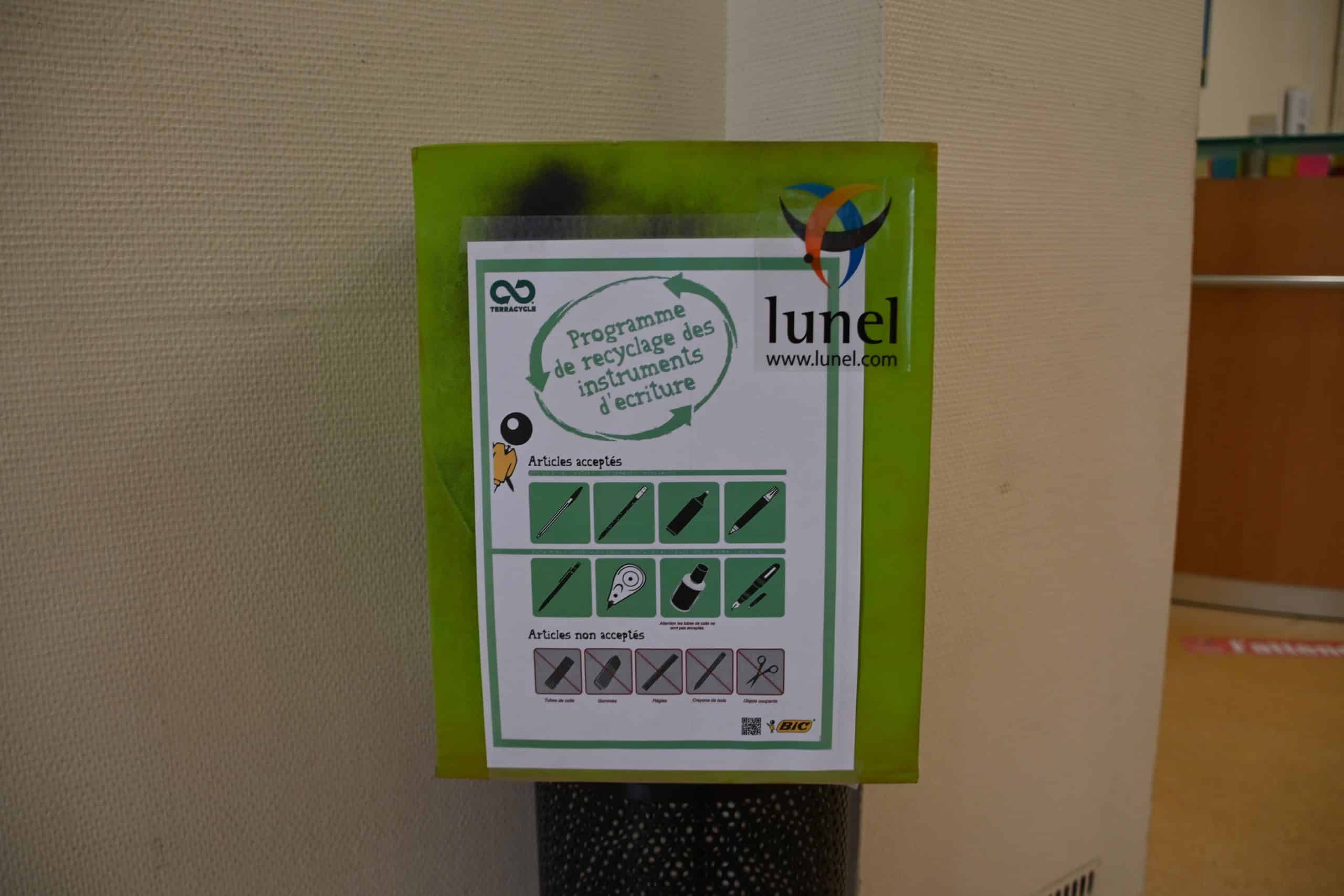 « Je recycle mes stylos » : nouveau projet du Conseil Municipal des Enfants