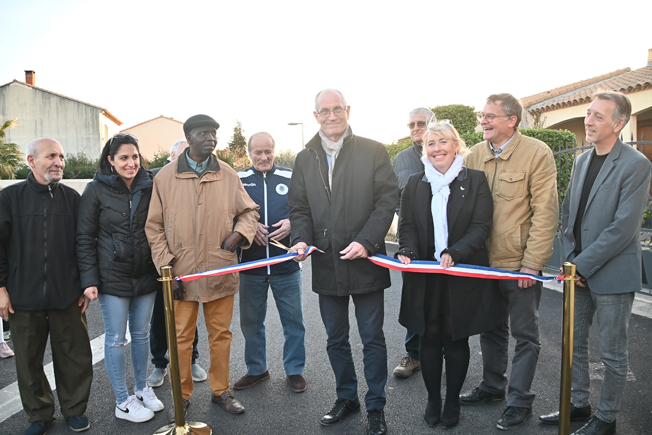 La rue de la Fenaison inaugurée