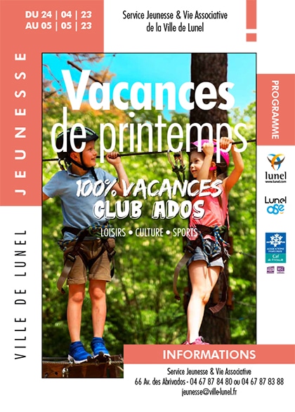 Vacances de Printemps : le programme complet