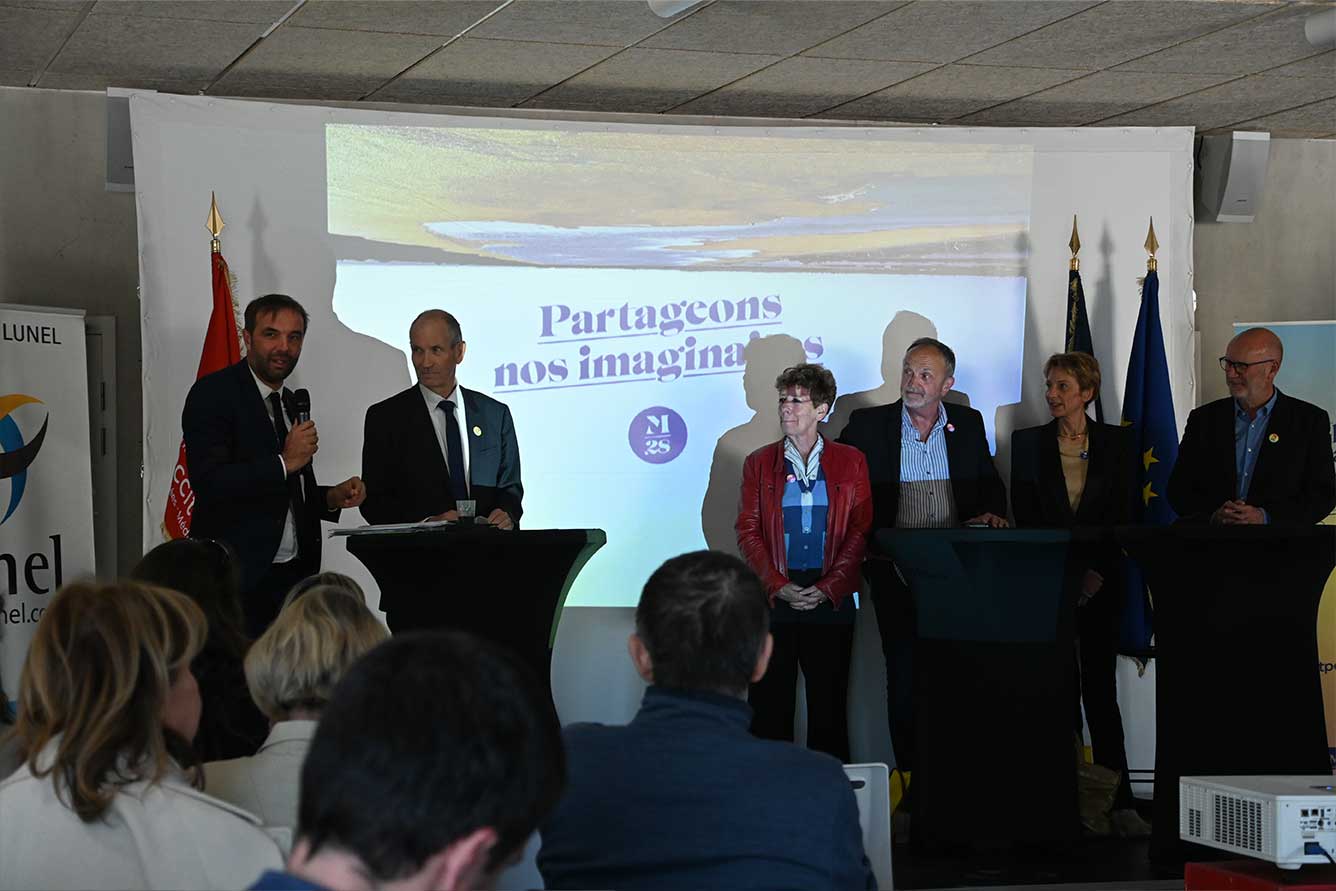 Montpellier capitale européenne de la culture 2028 : conférence de presse à Lunel !