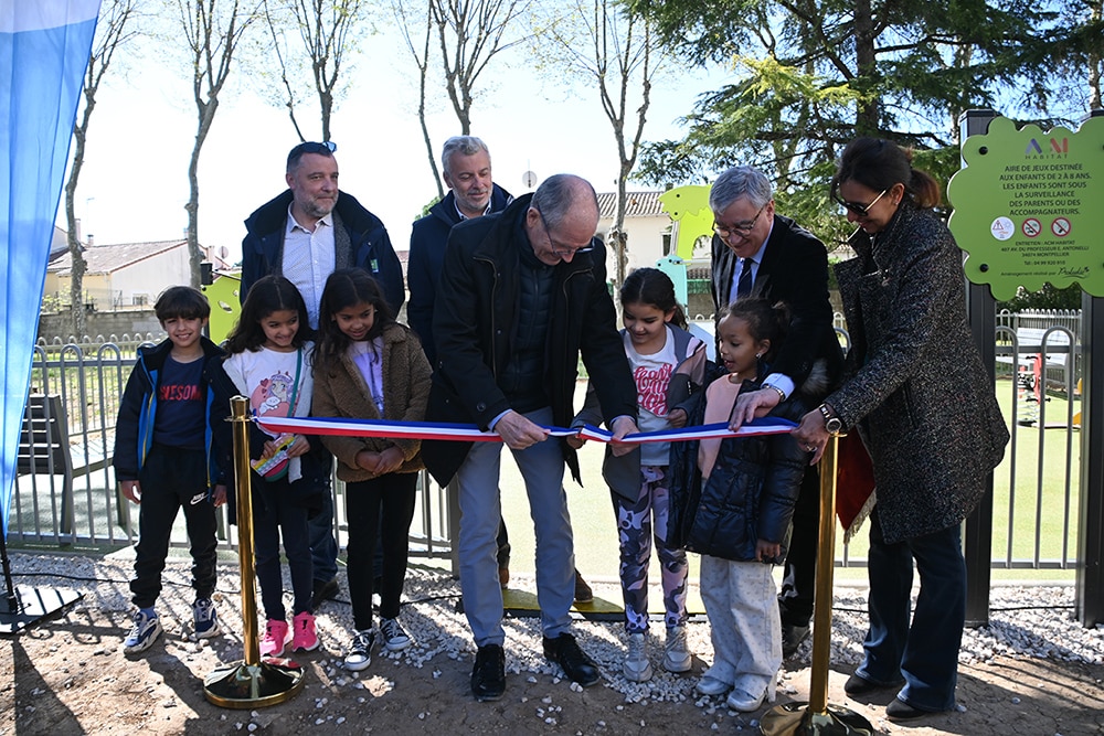 La Roquette : une nouvelle aire de jeux pour les enfants