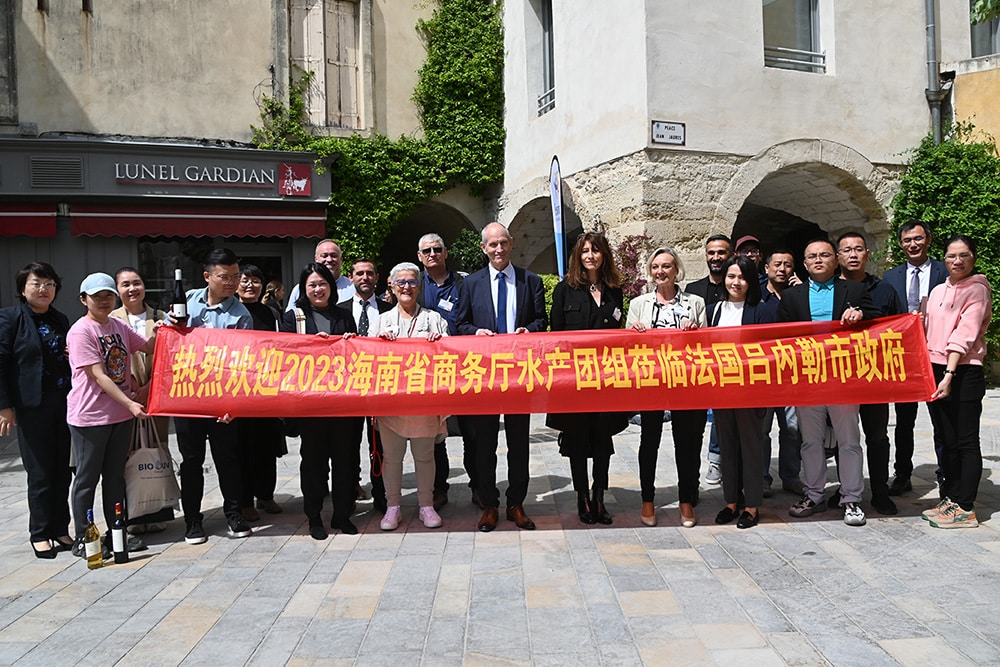 Une délégation venue du Chine visite Lunel