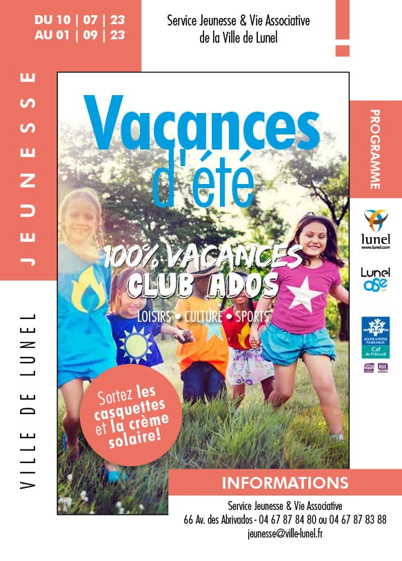 Vacances d’été : demandez le programme !