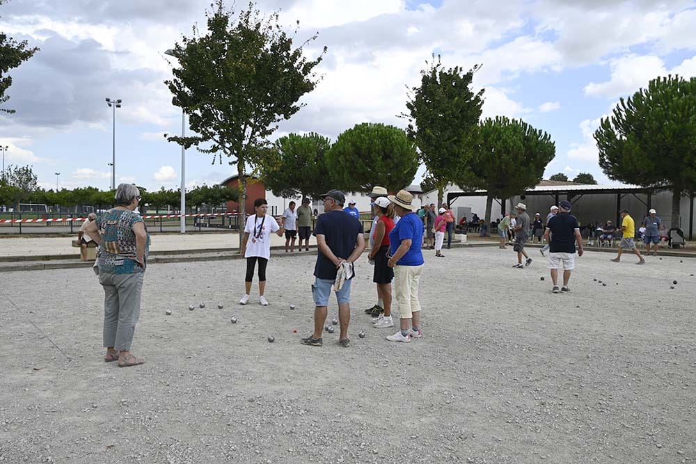 Un premier concours de pétanque réussi !