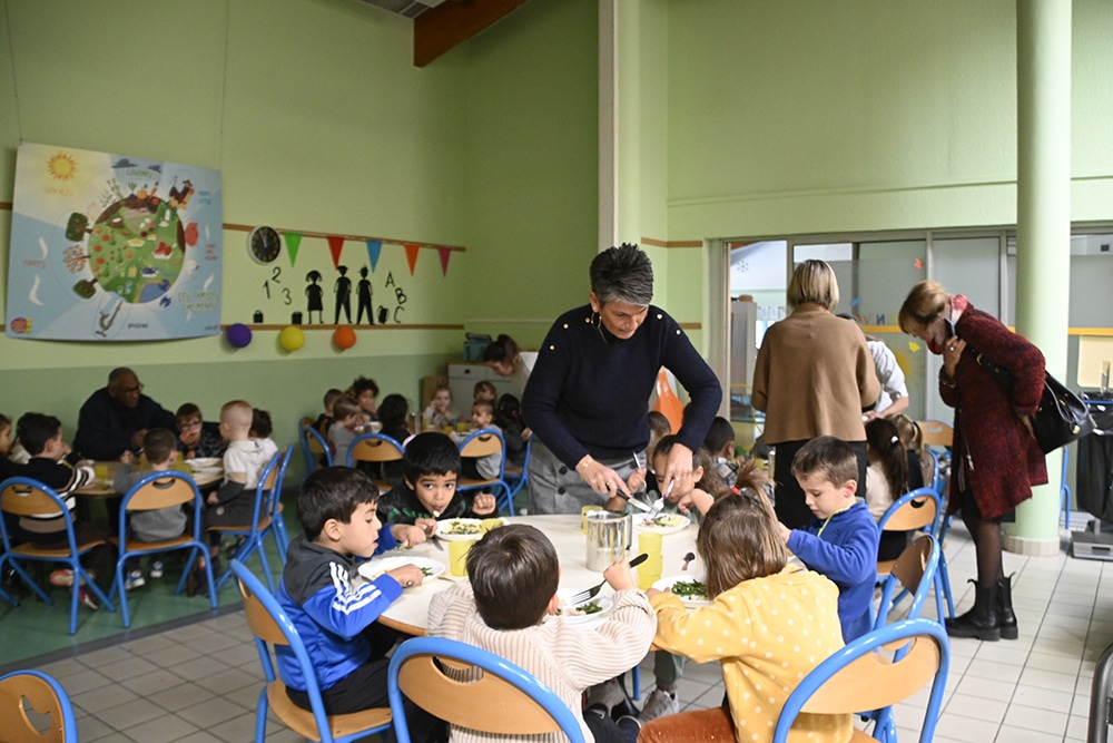 Nouvelle animation dans les restaurants scolaires de la Ville