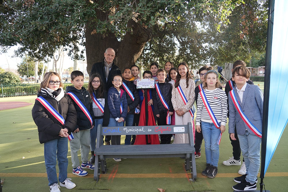 Le banc du CME inauguré !