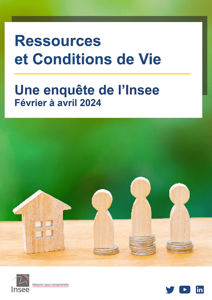 L’Insee réalise une enquête statistique sur les ressources et les conditions de vie des ménages