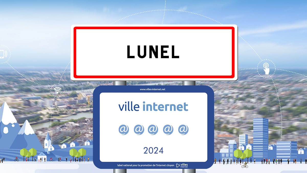 La Ville de Lunel de nouveau primée pour sa stratégie numérique !