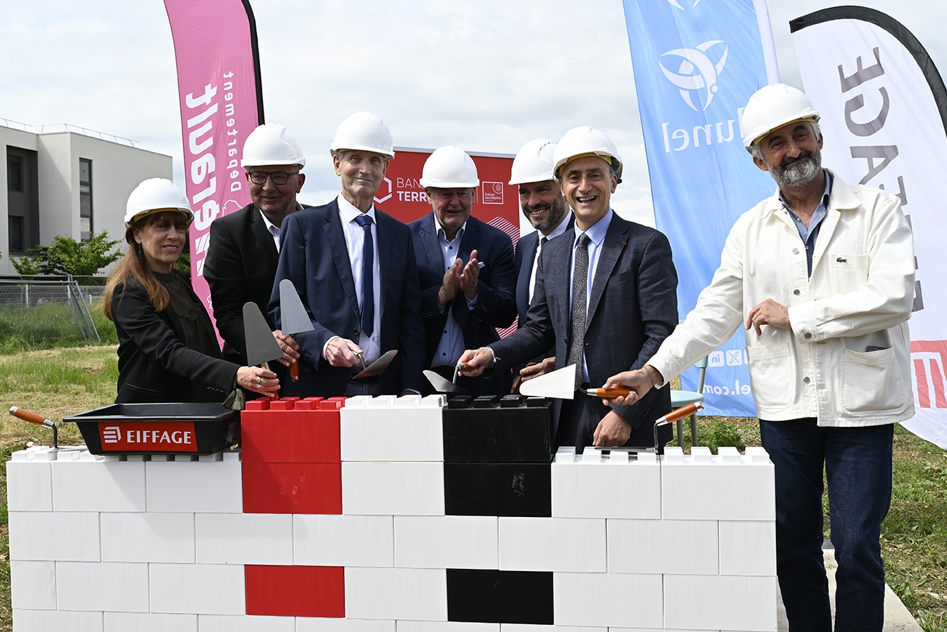 Une première pierre pour le Pôle Gérontologique de Lunel