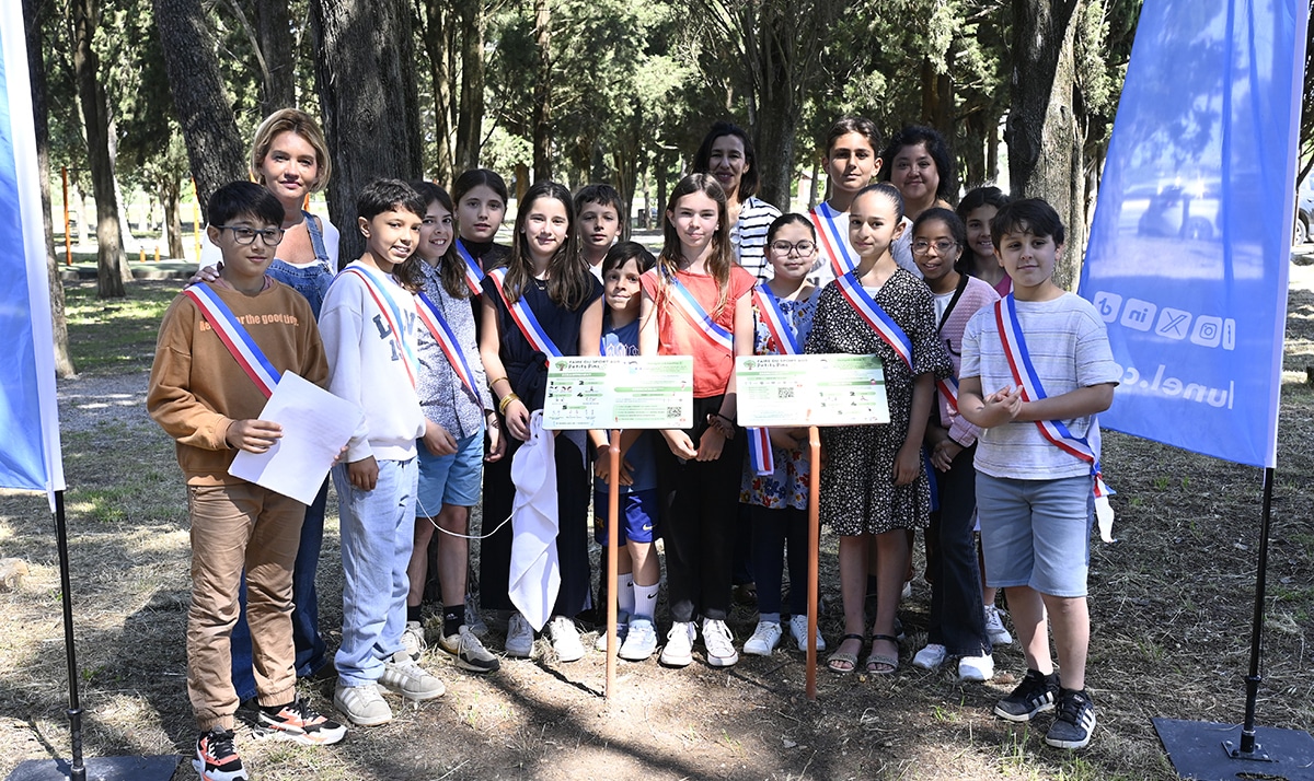 Inauguration de deux projets menés par le Conseil Municipal des Enfants