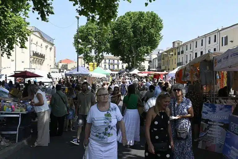 Très belle affluence dans les rues de la cité pour Pentecôte !