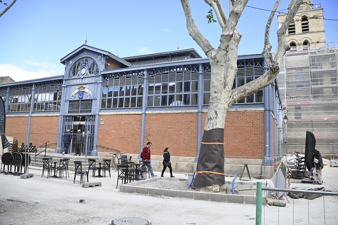 Reconstruction des escaliers des Halles : les commerçants vous accueillent