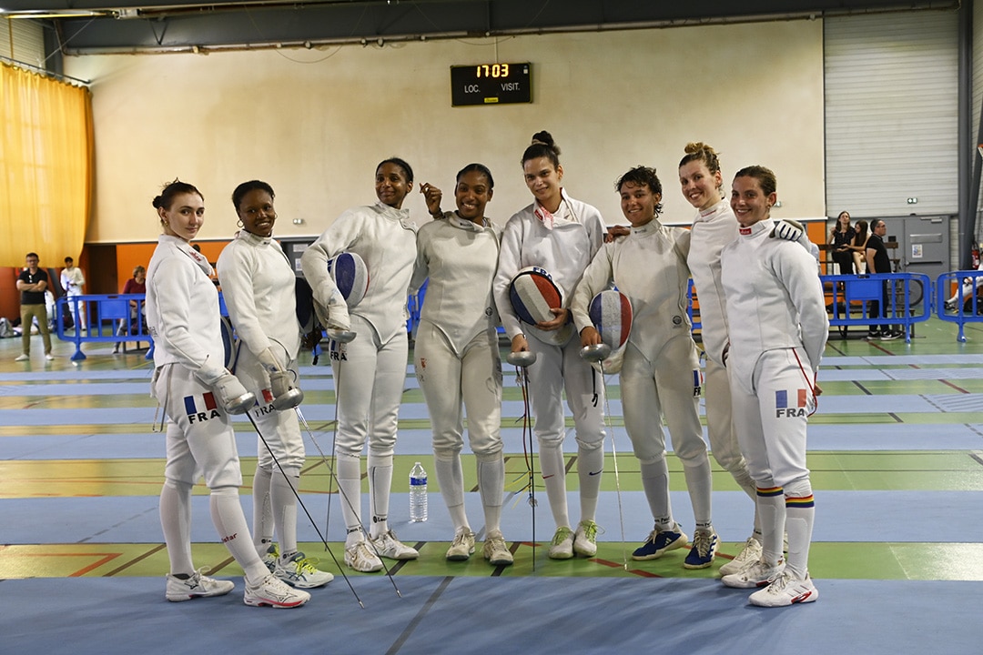 Semaine lunelloise pour l’Equipe de France Epée Féminine