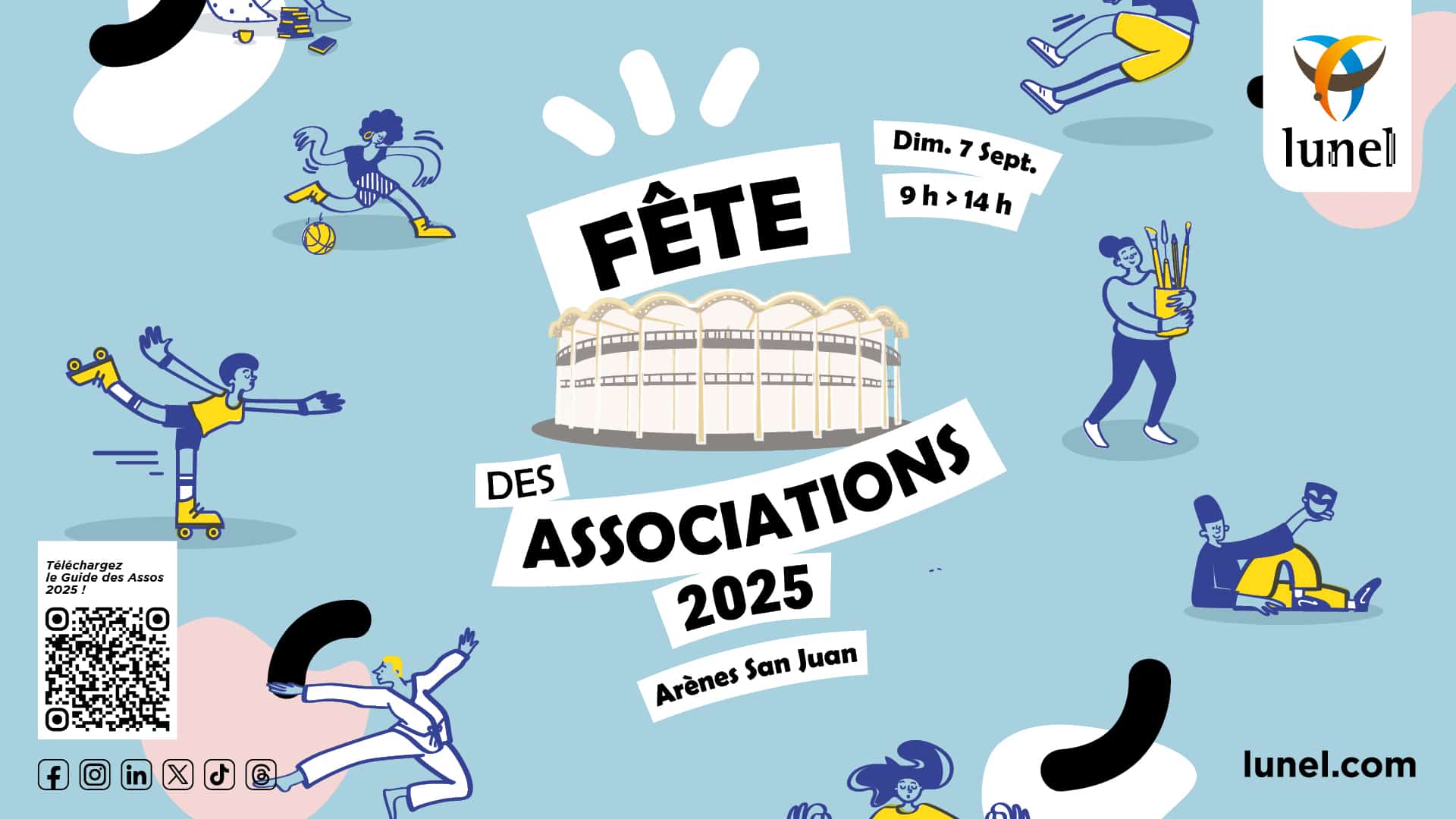 Les associations en fête le dimanche 7 septembre !