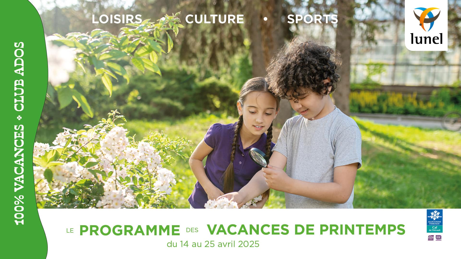 Découvrez le programme des vacances de printemps !