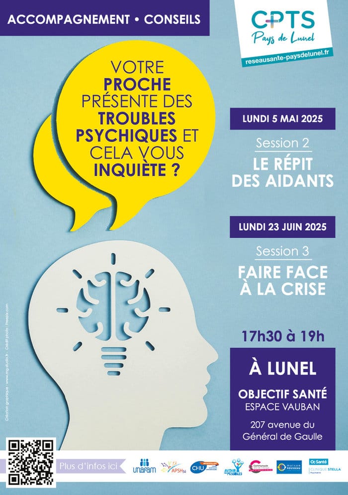 " Votre proche présente des troubles psychiques et cela vous inquiète ?" - Comment faire face à la crise ?